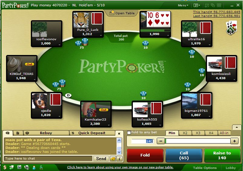 I 888 poker